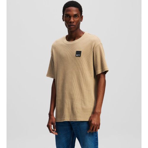 T-shirt À Texture Gaufrée, , , Taille: L - Karl Lagerfeld - Modalova