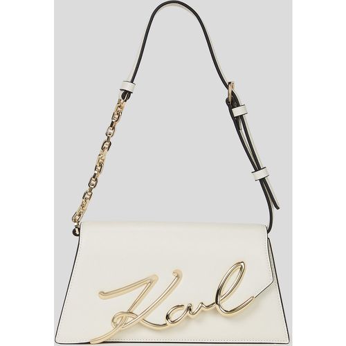 K/signature Medium Shoulder Bag, Woman, , Size: One size - Karl Lagerfeld - Modalova