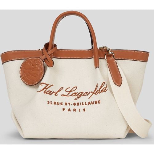 Hotel Karl Small Canvas Tote Bag, Woman, , Size: One size - Karl Lagerfeld - Modalova