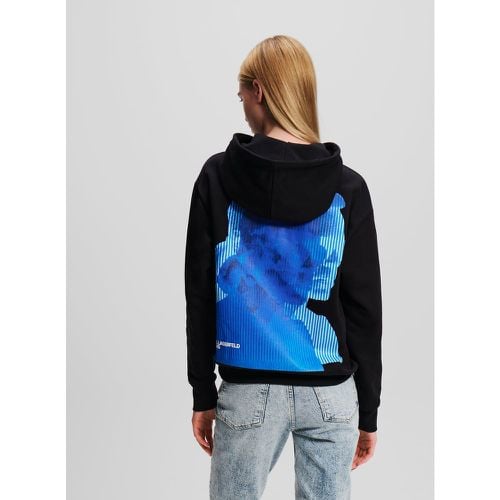 Klj Karl Print Hoodie, Woman, , Size: L - KL Jeans - Modalova