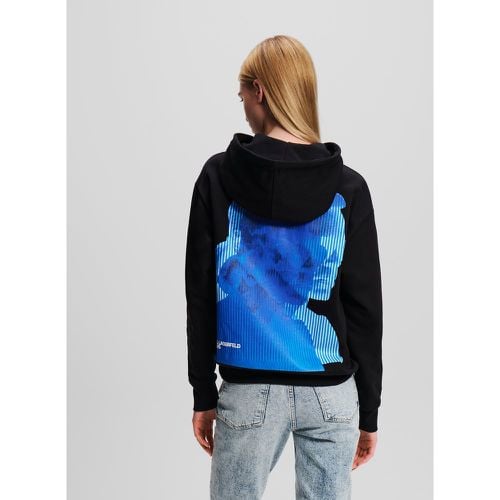 Klj Karl Print Hoodie, Woman, , Size: S - KL Jeans - Modalova