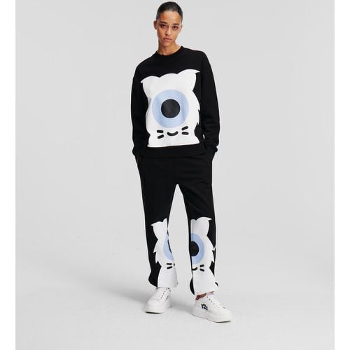 Kl X Darcel Disappoints Relaxed Sweatpants, Woman, , Size: L - Karl Lagerfeld - Modalova