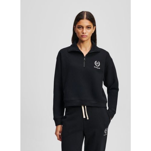 Hotel Karl Loungewear Half-zip Sweatshirt, , , Taille: L - Karl Lagerfeld - Modalova