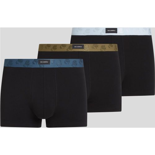 Logo Trunks – 3-pack, Man, --, Size: L - Karl Lagerfeld - Modalova