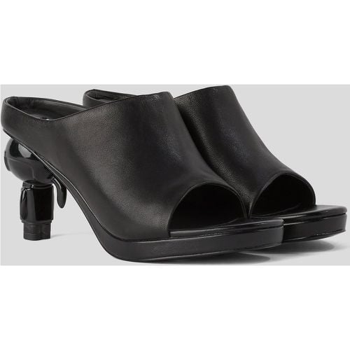 Ikon Kitten Heel Slides, Woman, , Size: 37 - Karl Lagerfeld - Modalova