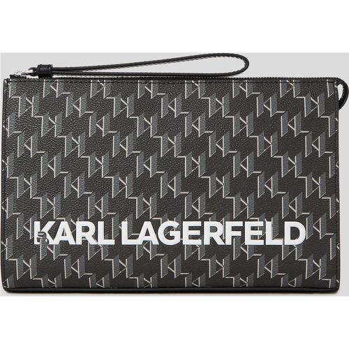 K/monogram Klassik Pochette, Man, , Size: One size - Karl Lagerfeld - Modalova