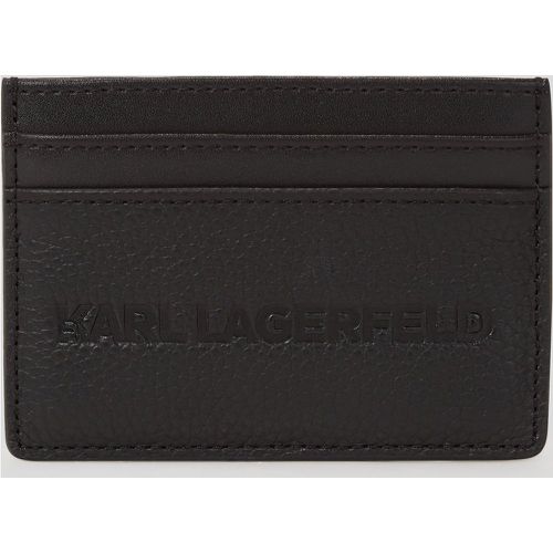 K/essential Leather Cardholder, Man, , Size: One size - Karl Lagerfeld - Modalova