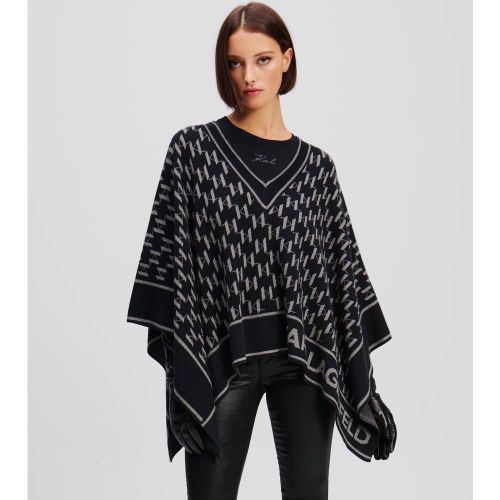 Monogram Cape, Woman, , Size: L - Karl Lagerfeld - Modalova