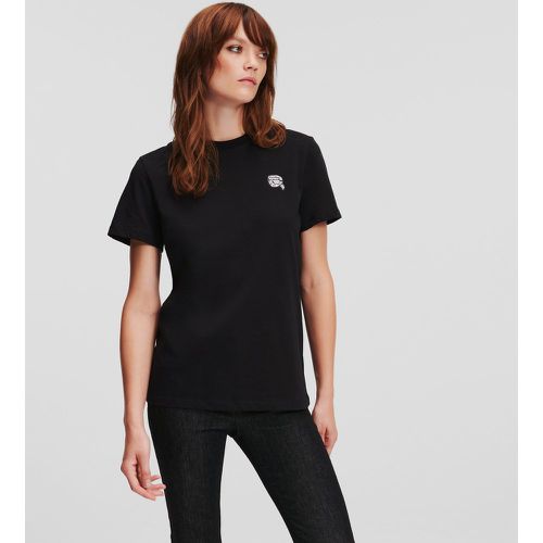 K/ikonik Glitter Karl T-shirt, Woman, , Size: XS - Karl Lagerfeld - Modalova