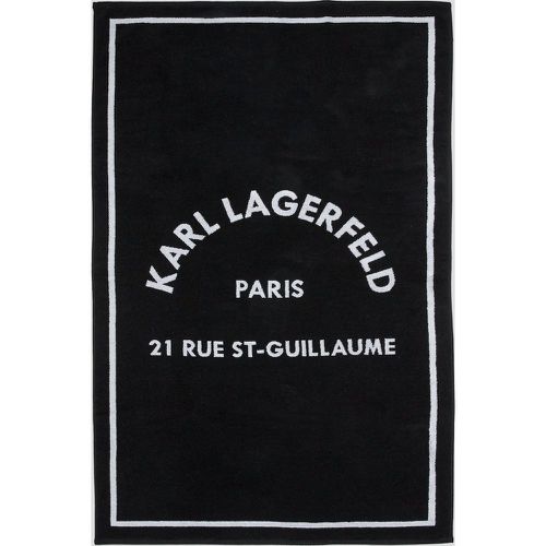 Rue St-guillaume Beach Towel, Man, , Size: One size - Karl Lagerfeld - Modalova
