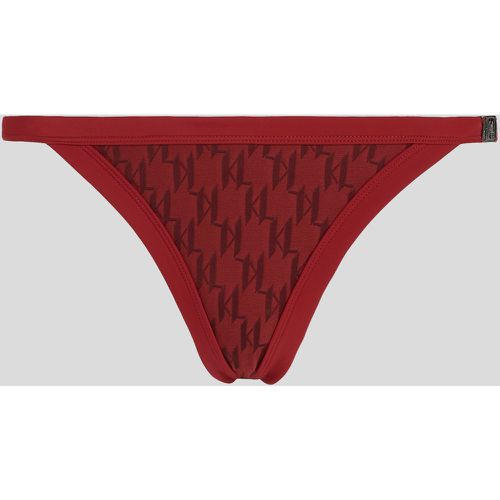 Kl Monogram Bikini Bottoms, Woman, /, Size: XS - Karl Lagerfeld - Modalova