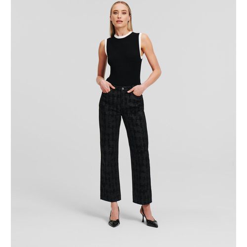 Karl Essential Kameo Girlfriend Jeans, Woman, , Size: 25 - Karl Lagerfeld - Modalova