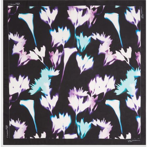 Floral Bandana Scarf, Woman, , Size: One size - Karl Lagerfeld - Modalova