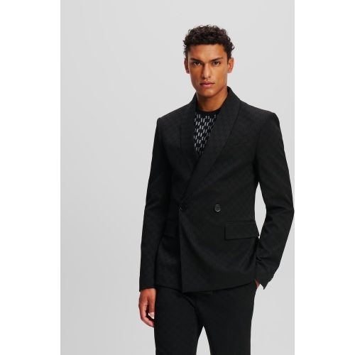 Blazer À Double Boutonnage Monogram, , , Taille: 46 - Karl Lagerfeld - Modalova