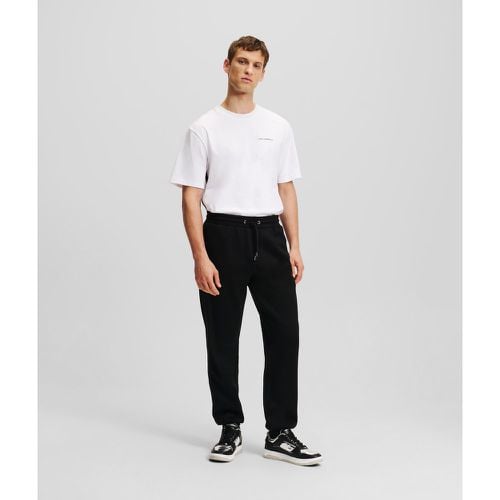 Karl Logo Tape Sweatpants, Man, , Size: L - Karl Lagerfeld - Modalova