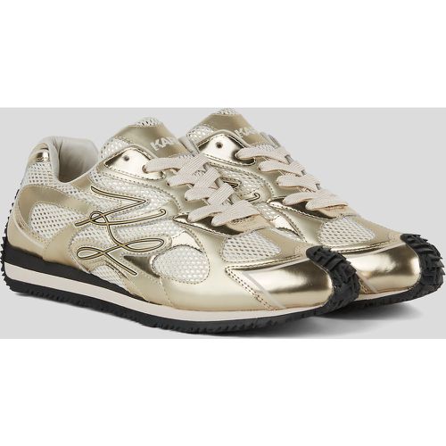 Velocette Autograph Overlay Sneakers, Woman, , Size: 35 - Karl Lagerfeld - Modalova