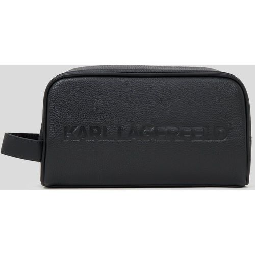 K/essential Wash Bag, Man, , Size: One size - Karl Lagerfeld - Modalova