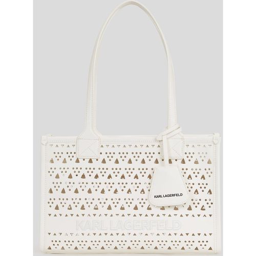 K/skuare Medium Perforated Tote Bag, Woman, , Size: One size - Karl Lagerfeld - Modalova