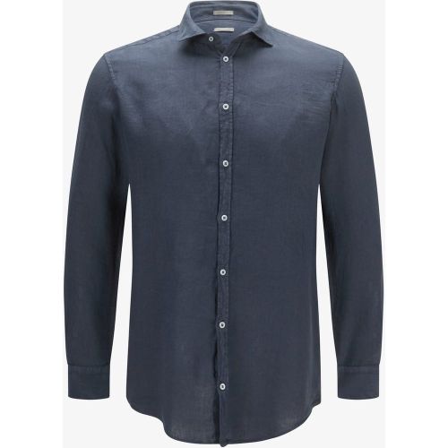 Canary Leinenhemd Easy Fit | Herren (XL) - Massimo Alba - Modalova