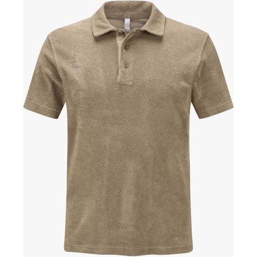 Terry Frottee Polo-Shirt | Herren (XL) - 04651/ A trip in a bag - Modalova