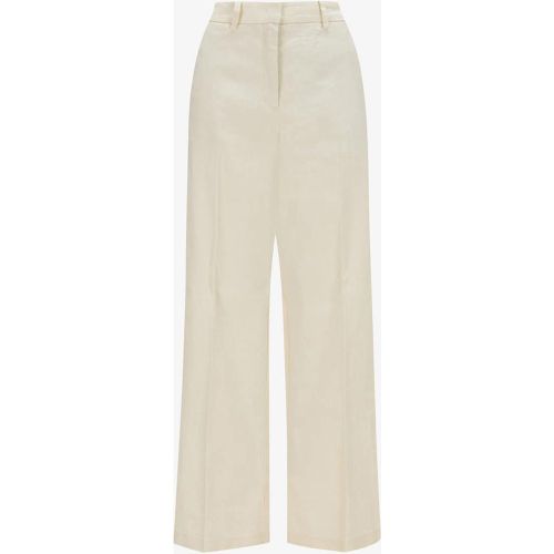 Mira Hose aus Leinen und Baumwolle | Damen (44) - CAMBIO - Modalova