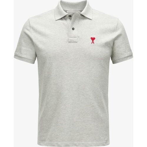 Ami Paris- Poloshirt | Herren (S) - Ami Paris - Modalova