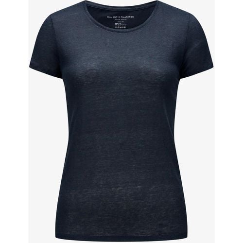 Leinen T-Shirt | Damen (XL) - majestic filatures - Modalova