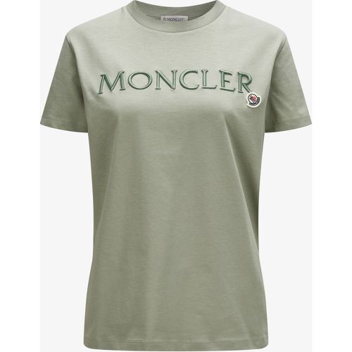 Moncler - T-Shirt | Damen (L) - Moncler - Modalova