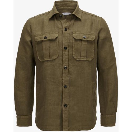 Leinen-Shirtjacket | Herren (XL) - Boglioli - Modalova