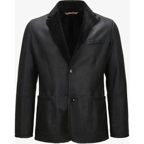 Lederjacke | Herren (48) - Manzoni 24 - Modalova