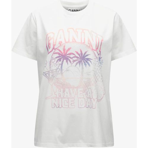 T-Shirt Ganni - Ganni - Modalova