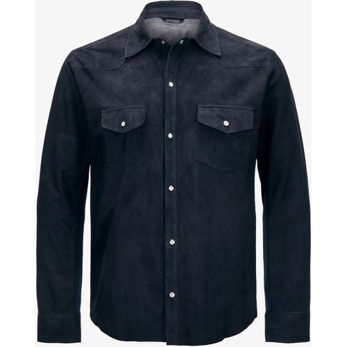 Leder Overshirt | Herren (50) - Eleventy - Modalova