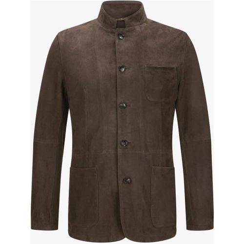 Leder-Shirtjacket | Herren (56) - Windsor - Modalova