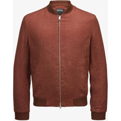 Oasi Leinen-Blouson | Herren (52) - Zegna - Modalova