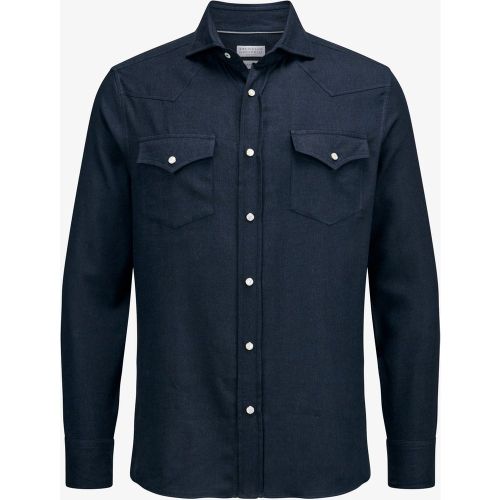 Flanellhemd | Herren (S) - BRUNELLO CUCINELLI - Modalova