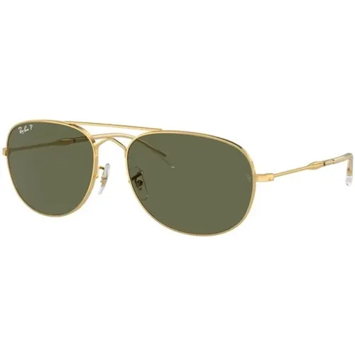Gold Grüne Aviator Sonnenbrille , unisex, Größe: 57 MM - Ray-Ban - Modalova