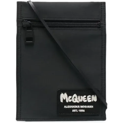 Stylish Card Holder Wallet , male, Sizes: ONE SIZE - alexander mcqueen - Modalova