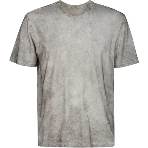Pearl Cotton T-Shirt with Logo , male, Sizes: M, XL, S, L - Ten C - Modalova