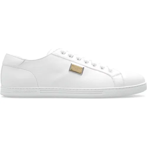 Saint Tropez Sneaker , Herren, Größe: 42 1/2 EU - Dolce & Gabbana - Modalova