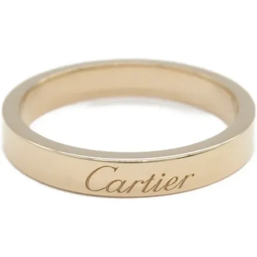 Pre-owned Rose Gold rings , female, Sizes: ONE SIZE - Cartier Vintage - Modalova