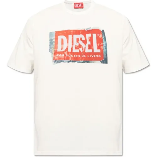 T-shirt `T-Adjust-Q6` , Herren, Größe: 2XL - Diesel - Modalova