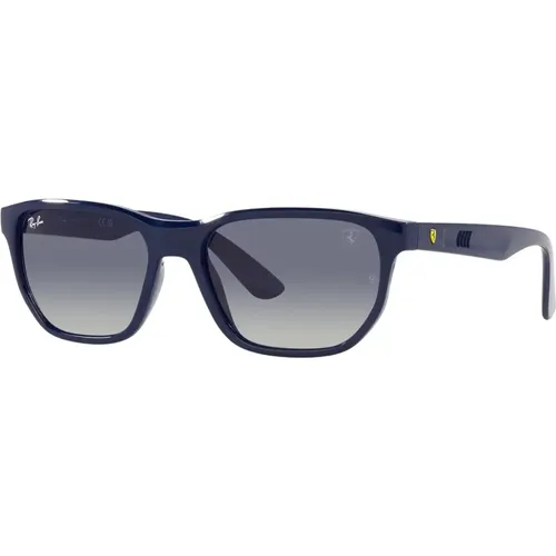 Sporty Scuderia Ferrari Sunglasses Gradient , unisex, Sizes: 57 MM - Ray-Ban - Modalova