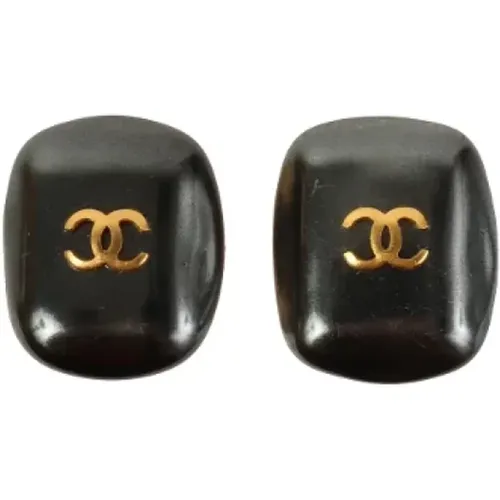 Pre-owned Fabric earrings , female, Sizes: ONE SIZE - Chanel Vintage - Modalova