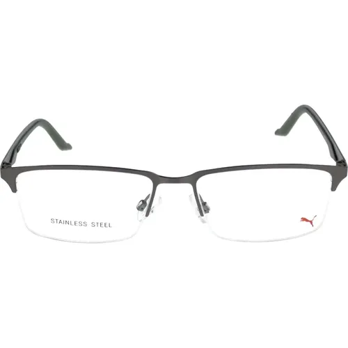 Stylish Original Prescription Glasses , male, Sizes: 56 MM - Puma - Modalova