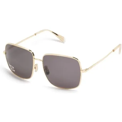 Gold Sunglasses with Accessories , female, Sizes: 59 MM - Celine - Modalova