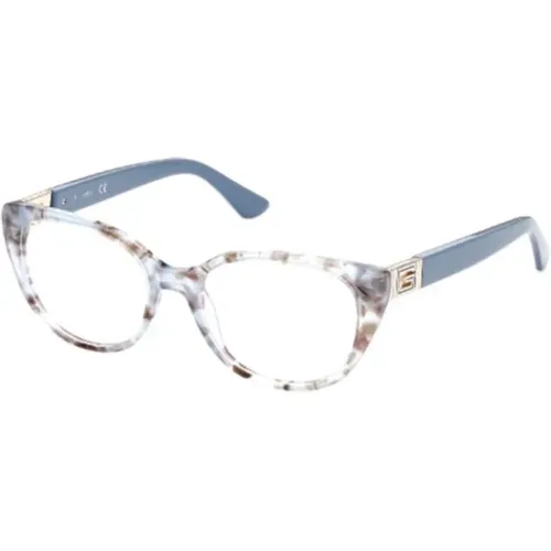 Runde Brille für Frauen , Damen, Größe: 51 MM - Guess - Modalova