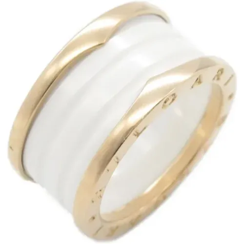 Pre-owned Metal rings , female, Sizes: ONE SIZE - Bvlgari Vintage - Modalova