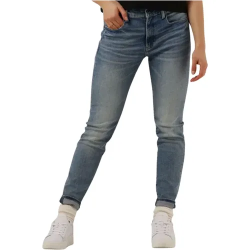 Blaue Skinny Jeans Lhana , Damen, Größe: W30 L32 - G-Star - Modalova