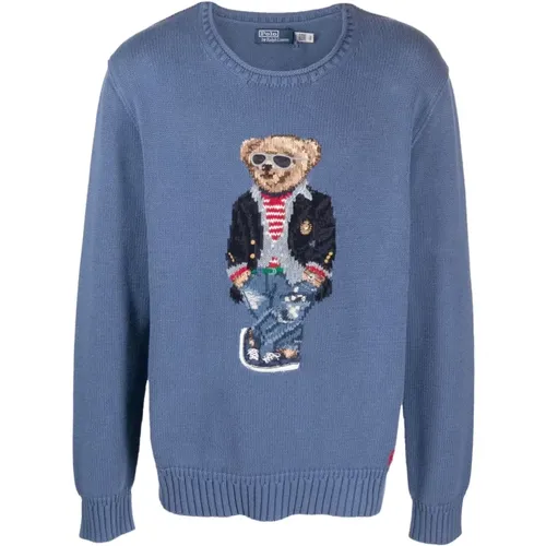Polo Bear Sweater , male, Sizes: XL, 2XL, S, M - Ralph Lauren - Modalova