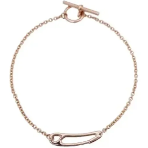 Pre-owned Rose Gold bracelets , female, Sizes: ONE SIZE - Hermès Vintage - Modalova